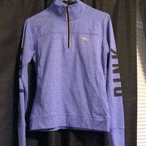 Half zip sports top
